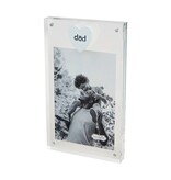 Mud Pie Mud Pie Frame Acrylic Wood Dad Heart