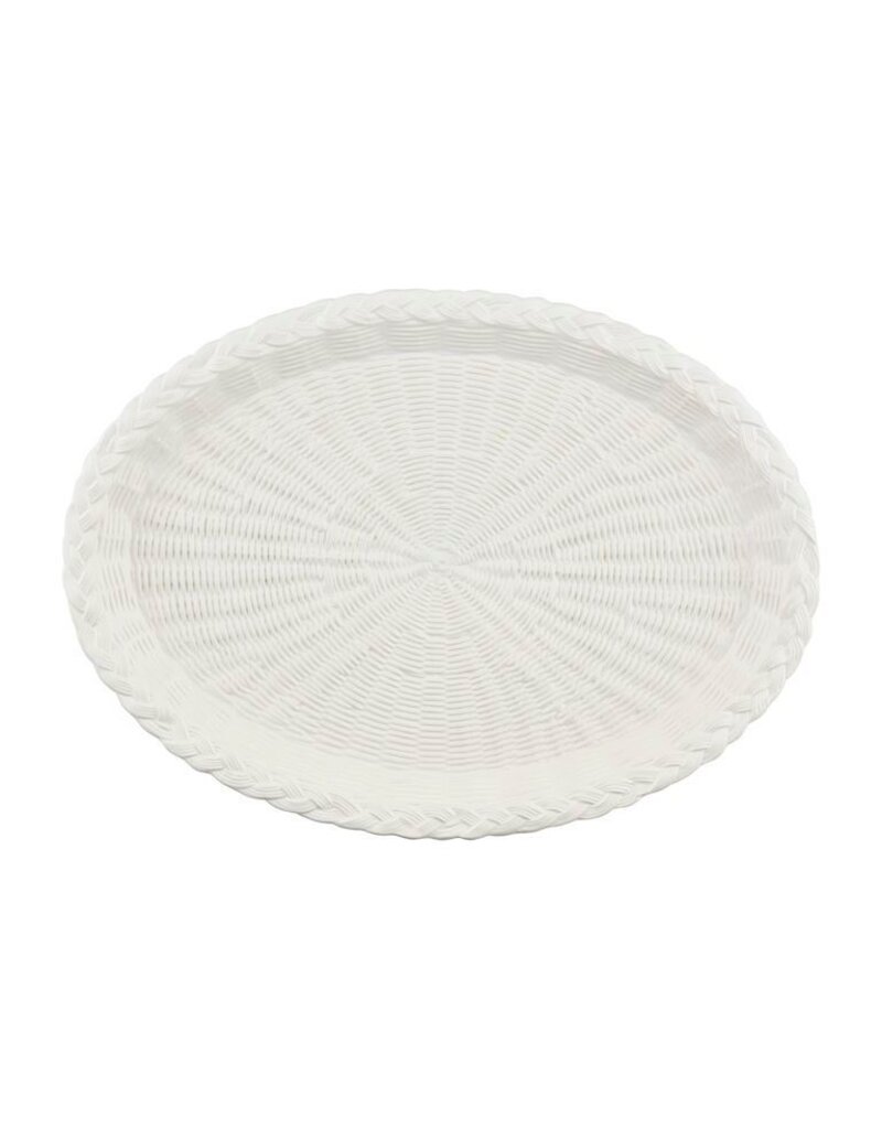 Mud Pie Mud Pie Woven Ceramic Platter