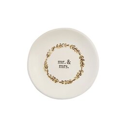 Mud Pie Mud Pie Wedding Ring Dish Mr Mrs