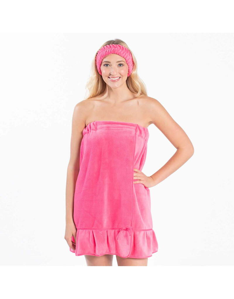 Bella Sleep & Spa Bella Spa Wrap Hot Pink