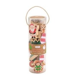 Mud Pie Mud Pie Kids Holiday Wood Toy Set North Pole