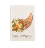 Mud Pie Mud Pie Fall Printed Towel Cornacopia