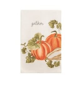 Mud Pie Mud Pie Fall Printed Towel Pumpkins Gather