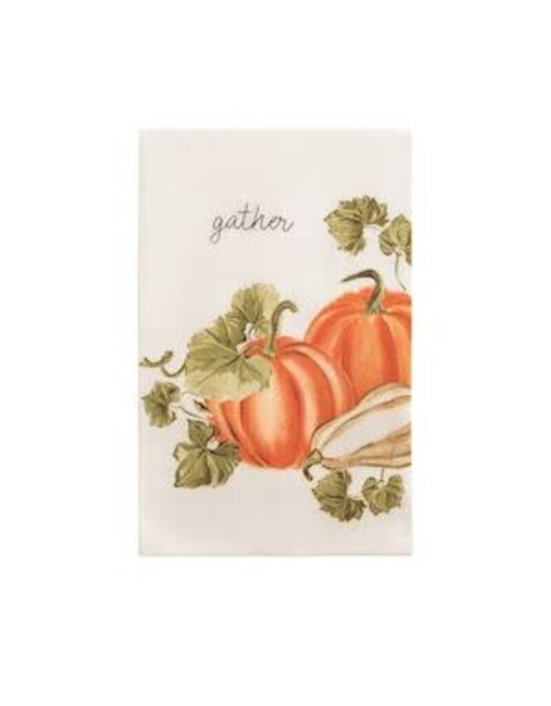 Mud Pie Mud Pie Fall Printed Towel Pumpkins Gather