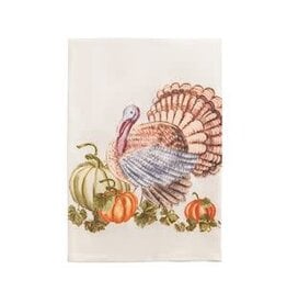 Mud Pie Mud Pie Fall Printed Towel Turkey