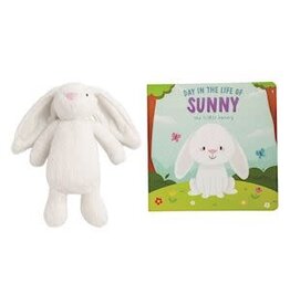 Mud Pie Mud Pie Kids Bunny Book with Plush