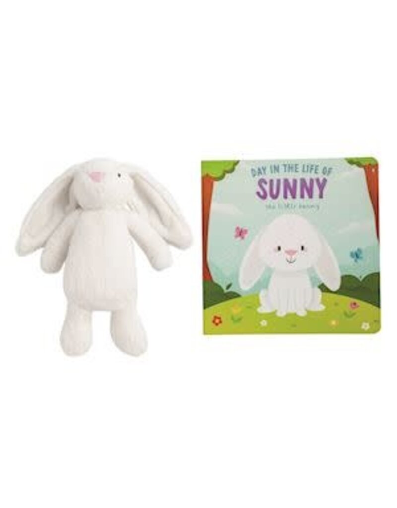 Mud Pie Mud Pie Kids Bunny Book with Plush