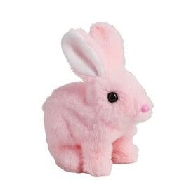 Mud Pie Mud Pie Kids Easter Pink Hopping Bunny Plush