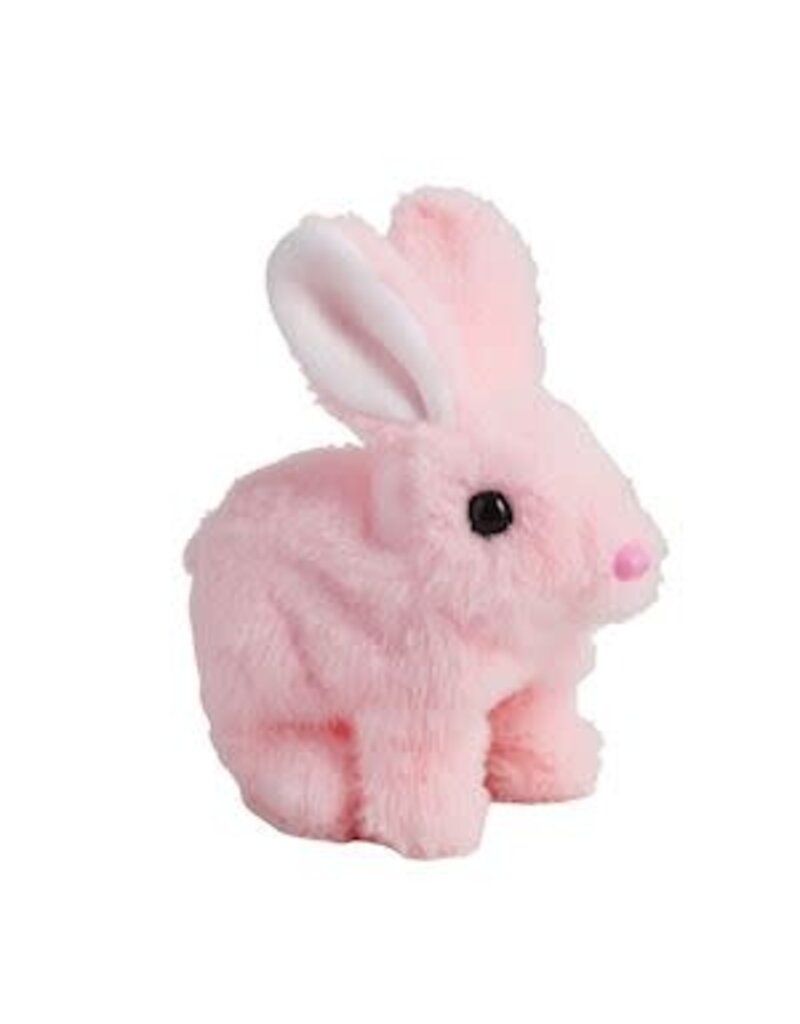 Mud Pie Mud Pie Kids Easter Pink Hopping Bunny Plush