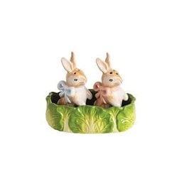 Mud Pie Mud Pie Easter Salt and Pepper Set Bunny