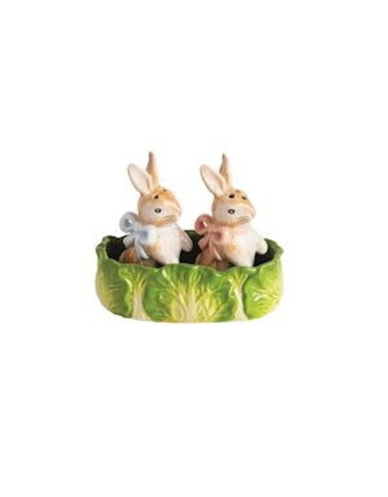Mud Pie Mud Pie Easter Salt and Pepper Set Bunny