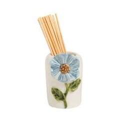 Mud Pie Mud Pie Toothpick Holder Blue Flower