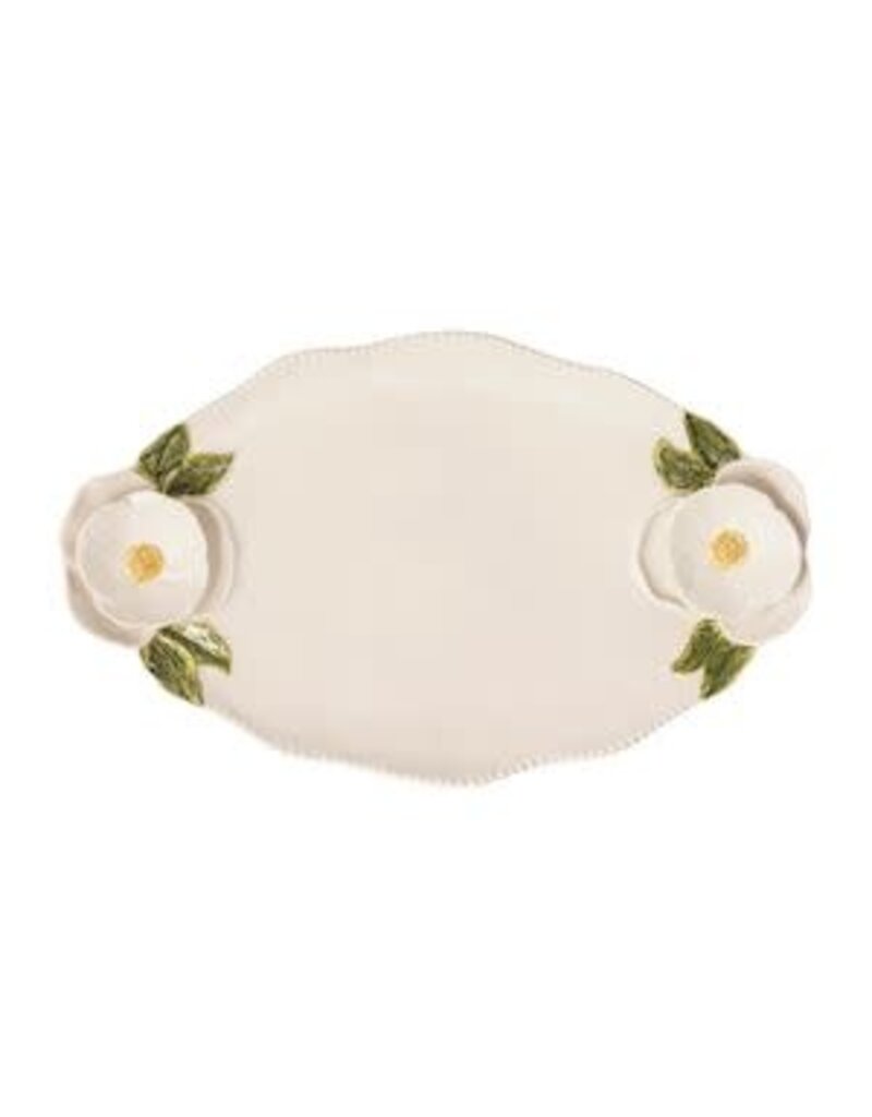 Mud Pie Mud Pie Figural Flower Platter