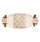 Mud Pie Mud Pie Floral Handle Hostess Set