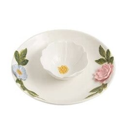 Mud Pie Mud Pie Chip and Dip Set Flower