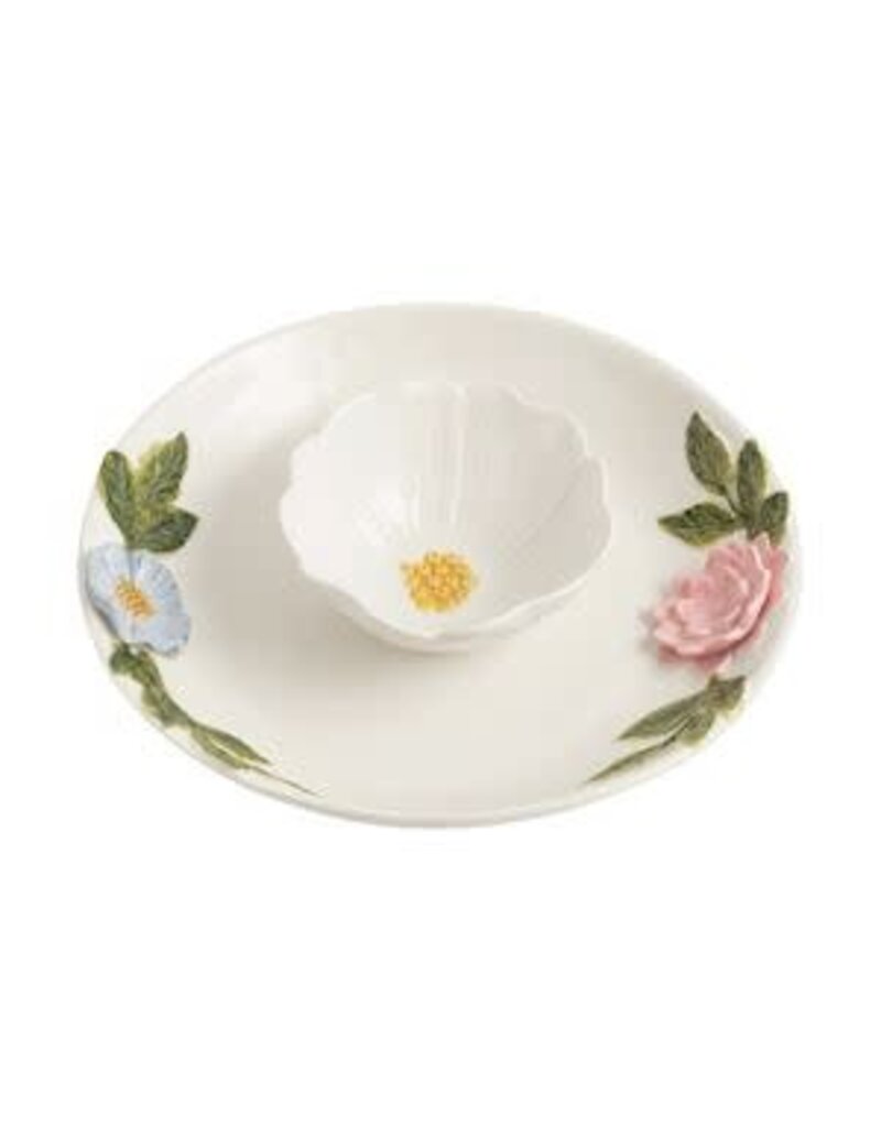 Mud Pie Mud Pie Chip and Dip Set Flower