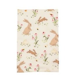 Mud Pie Mud Pie Easter Embroidered Towel Bunny Floral
