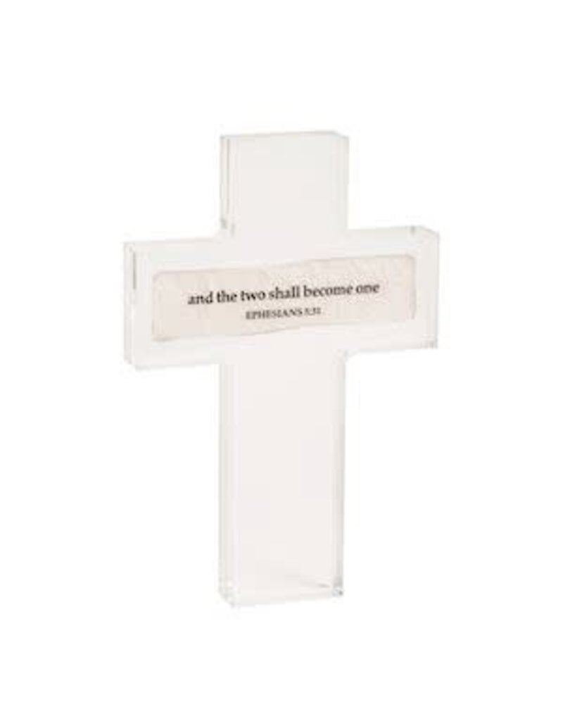 Mud Pie Mud Pie Recycled Paper Cross And Two