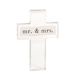 Mud Pie Mud Pie Recycled Paper Cross Mr Mrs