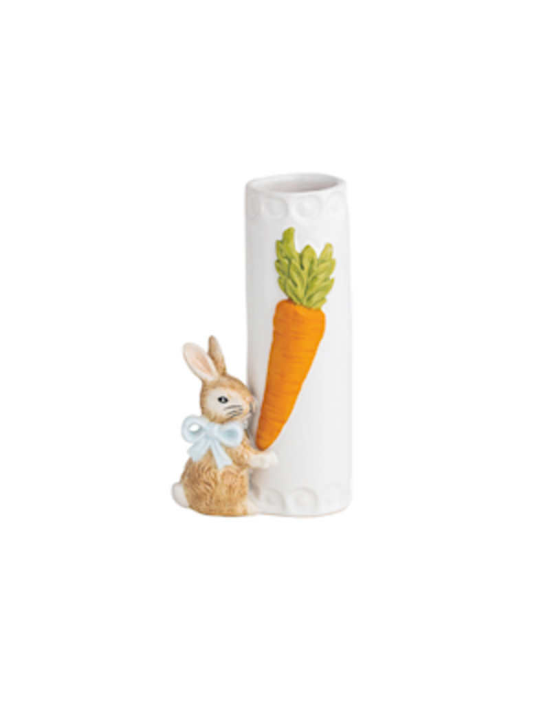 Mud Pie Mud Pie Easter Bud Vase Bunny Blue Bow
