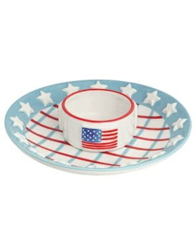 Mud Pie Mud Pie Chip and Dip Americana