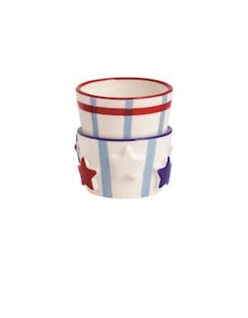 Mud Pie Mud Pie Americana Ramekin Stars Stripe