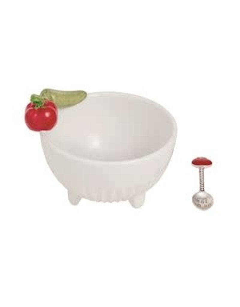 Mud Pie Mud Pie Salsa Dip Bowl No Words