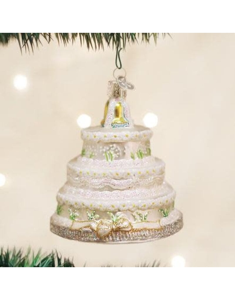 Old World Christmas Old World Christmas Ornament Wedding Cake