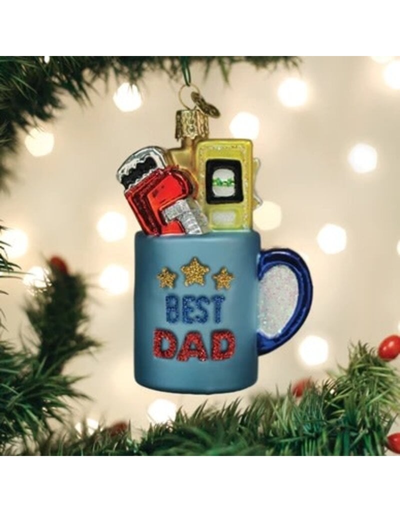 Old World Christmas Old World Christmas Ornament Best Dad Mug