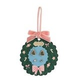 Mud Pie Mud Pie Holiday Kids Xmas Earrings Rhinestone Tree