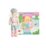 Mud Pie Mud Pie Kids Holiday Nutcracker Plush with Book
