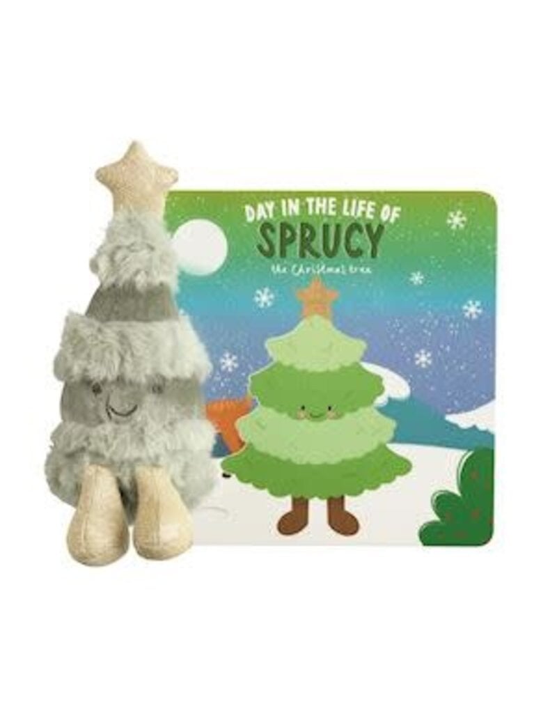 Mud Pie Mud Pie Kids Holiday Tree Plush with Book