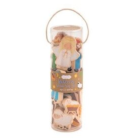 Mud Pie Mud Pie Kids Holiday Wood Toy Set Nativity
