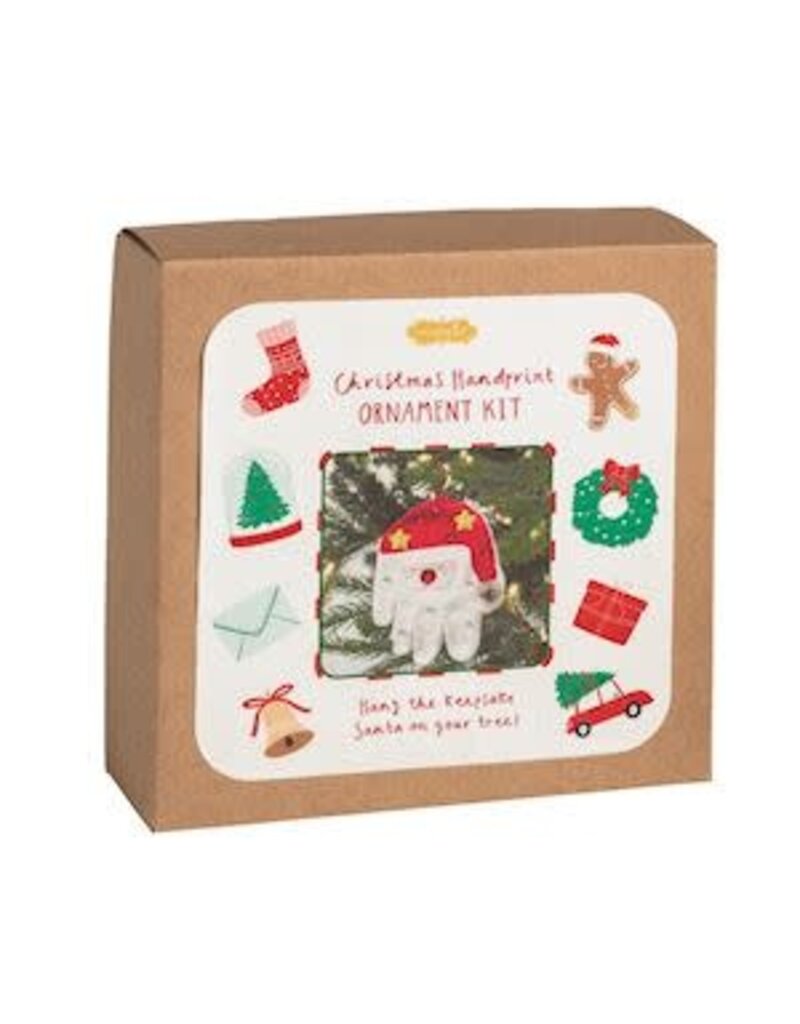 Mud Pie Mud Pie Holiday DIY Handprint Kit Santa