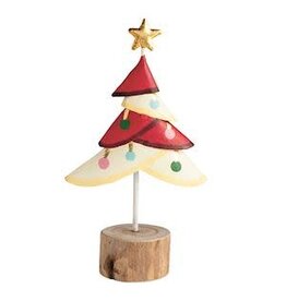 Mud Pie Mud Pie Holiday Metal Christmas Tree Sitter  Small