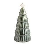Mud Pie Mud Pie Holiday Ceramic Tree Sitter Green Large