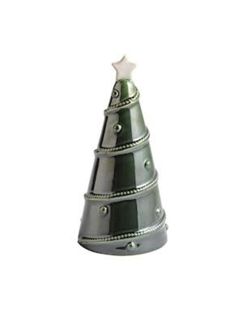Mud Pie Mud Pie Holiday Ceramic Tree Sitter Green Medium