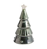 Mud Pie Mud Pie Holiday Ceramic Tree Sitter Green Small