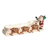 Mud Pie Mud Pie Holiday Cracker Dish Santa Sleigh