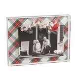 Mud Pie Mud Pie Holiday Acrylic Tartan Frame Sleigh