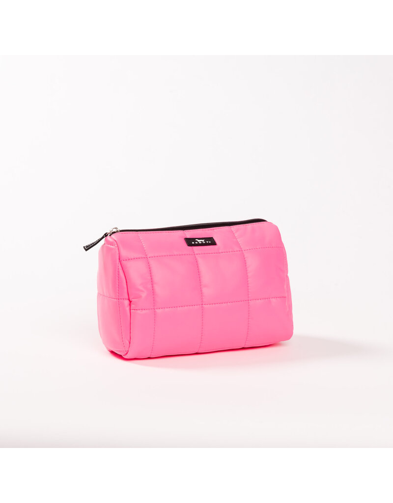Scout Scout Packin Heat Toiletry Bag Pop Pink Box Quilted