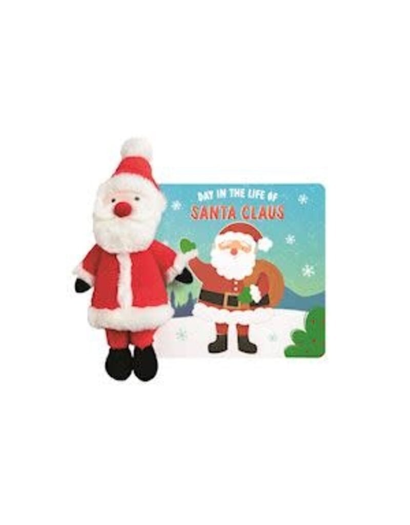 Mud Pie Mud Pie Kids Holiday Santa Plush Book