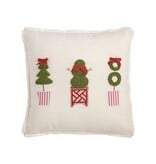 Mud Pie Mud Pie Holiday Xmas Topiary Pillow Square