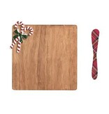 Mud Pie Mud Pie Holiday Xmas Board Set Candy Cane