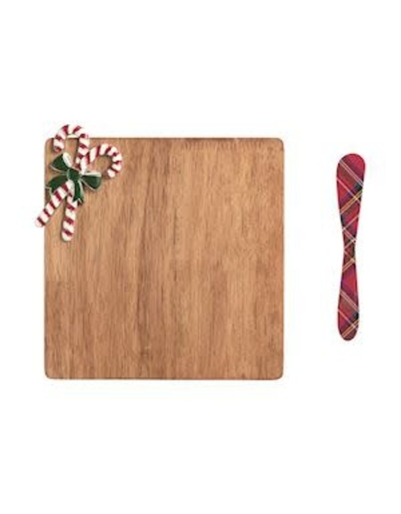 Mud Pie Mud Pie Holiday Xmas Board Set Candy Cane