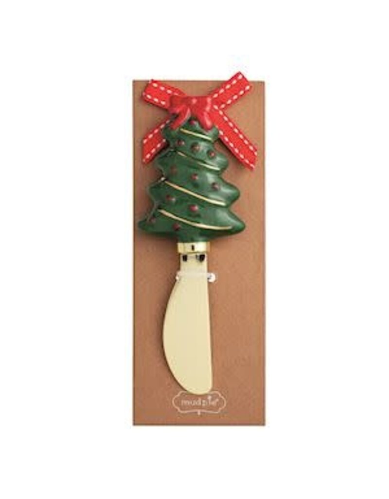Mud Pie Mud Pie Holiday Whimsy Spreader Xmas Tree