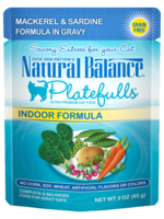 NATURAL BALANCE PET FOODS INC NB Platefulls / Indoor / Mackerel & Sardine 3oz