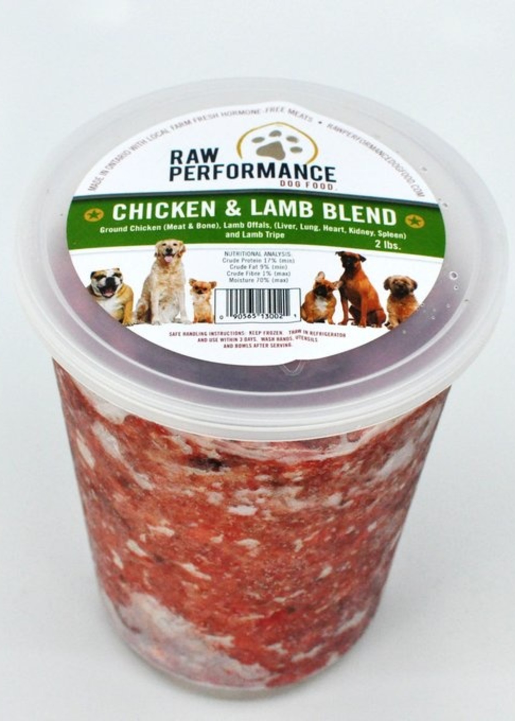 Raw Performance Raw Performance - Chicken & Lamb Blend 2lb