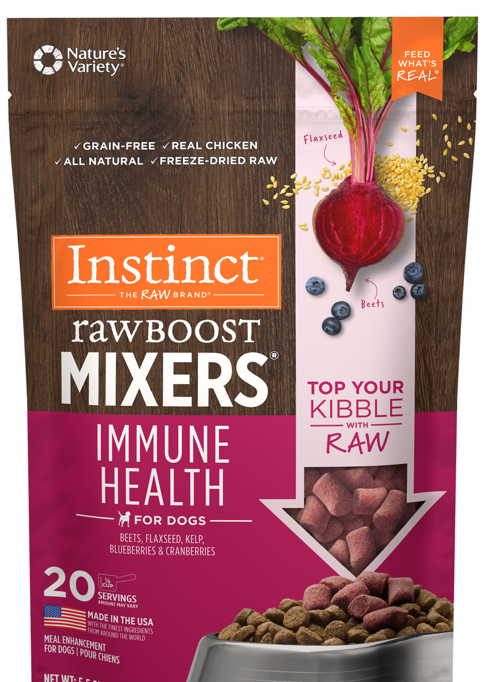 NATURE'S VARIETY Instinct Raw Boost Immune Health 5.5oz