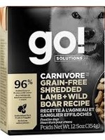 Go Go! Dog Lamb + Wild Boar 12.5 oz